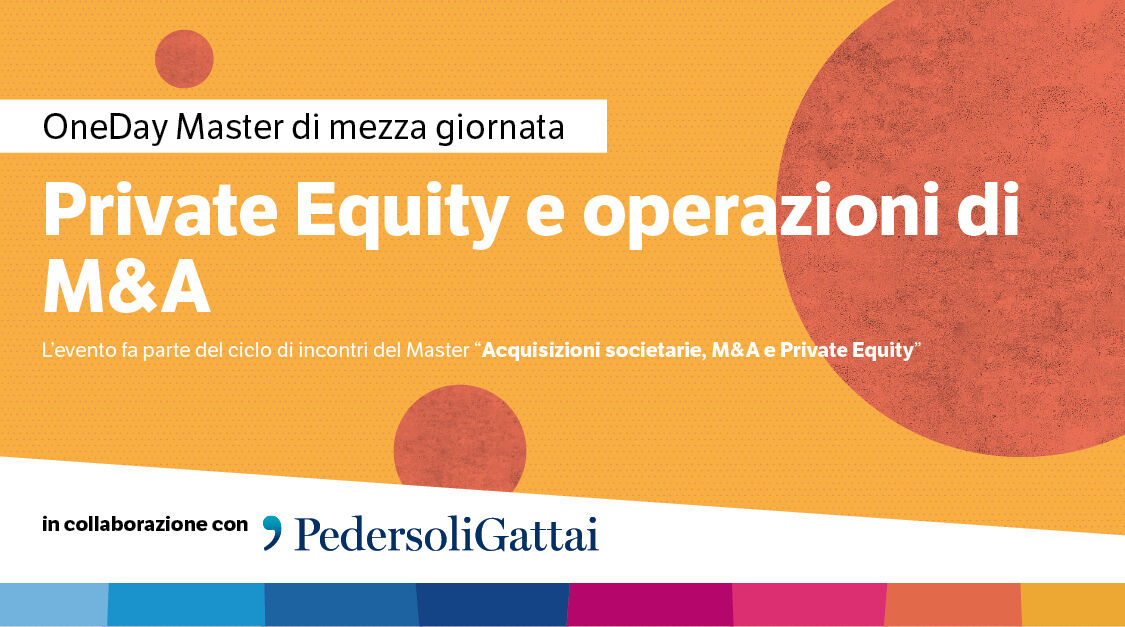 Immagine Private Equity e operazioni di M&A | Euroconference